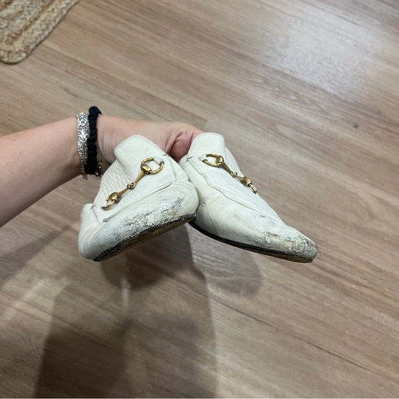 Gucci White Princeton Slip On Loafers Size 41 US 10 - Picture 7 of 7